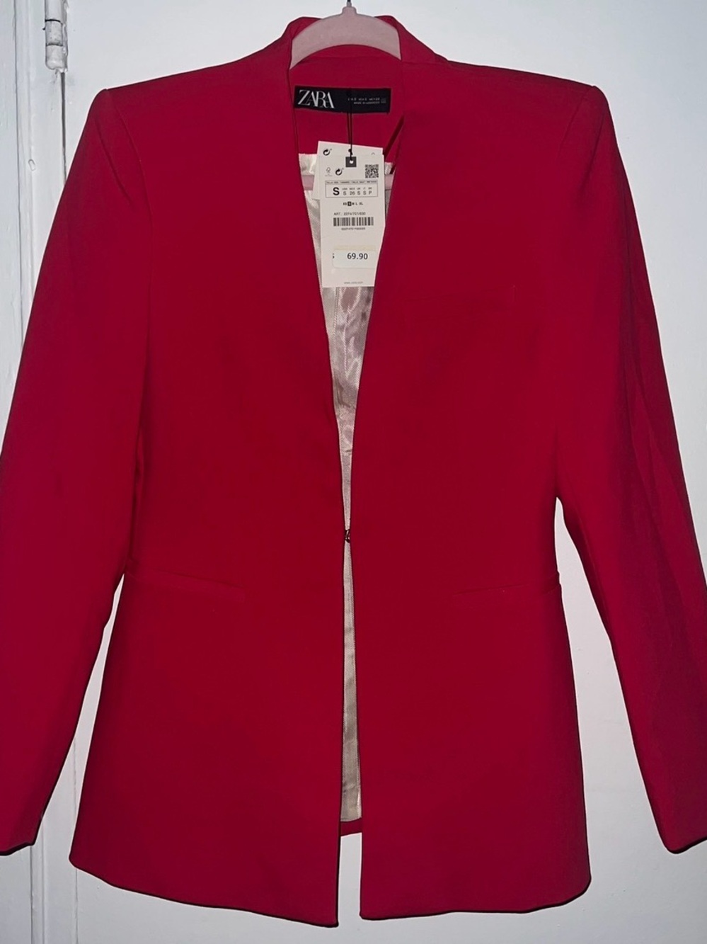Zara Open-Front Blazer